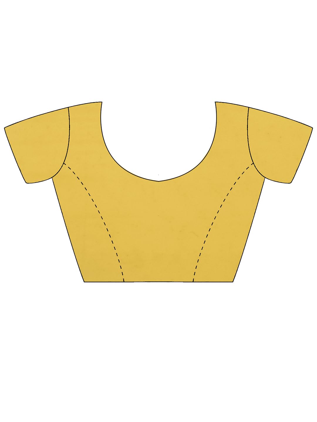 Yellow Georgette Striped Saree