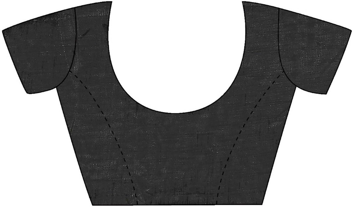 Black Georgette Embellished Saree